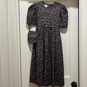 Strasburg Heirloom Dress with Matching Purse
